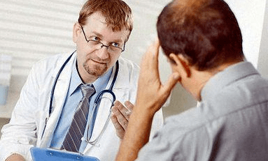 Patient consultation with doctor
