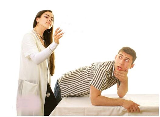 Cure men's disease with massage