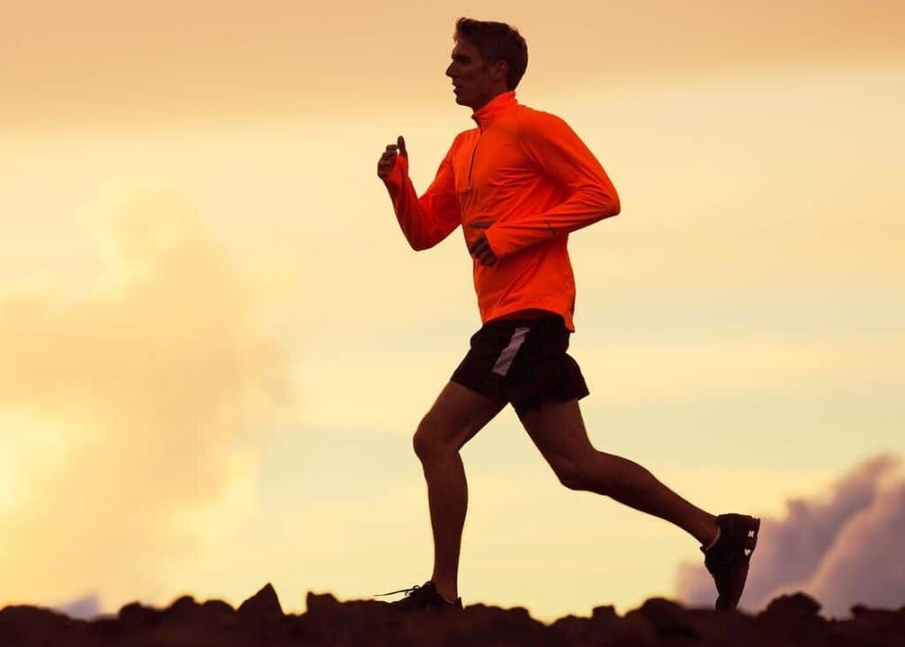 running to prevent prostatitis
