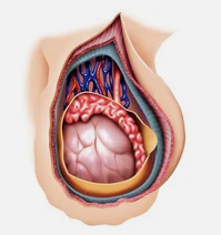 an examination of the prostate gland